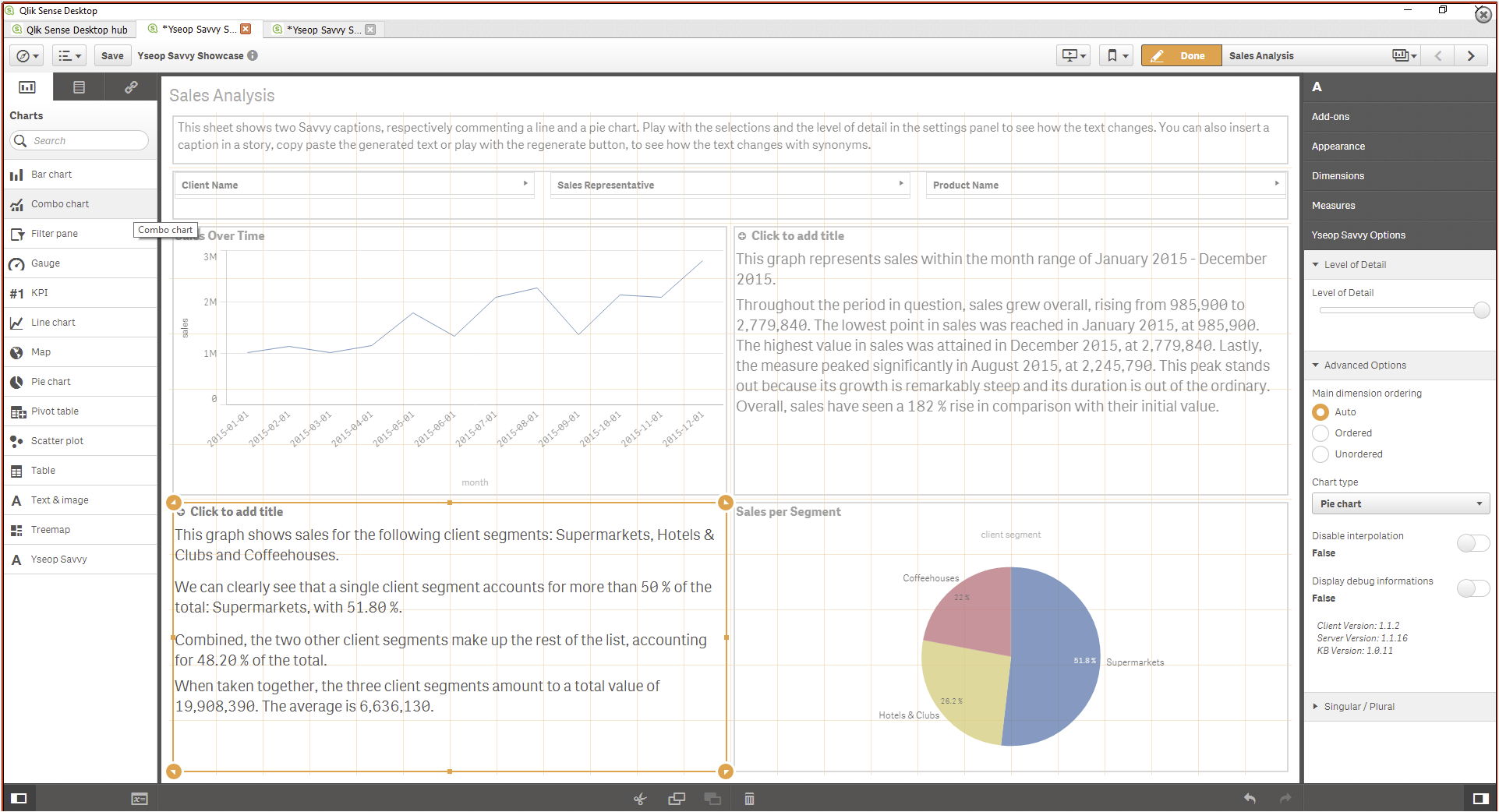 Savvy for Qlik Sense Savvy for Qlik Sense - QlikMarket