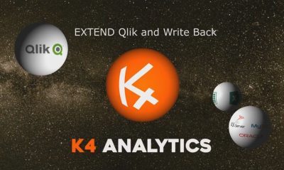 K4 Analytics Extend Qlik and Write Back