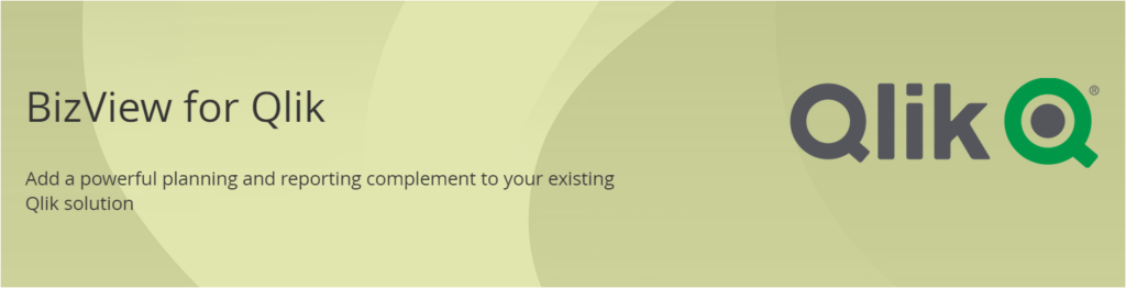 Bizview for Qlik Banner BizView for Qlik