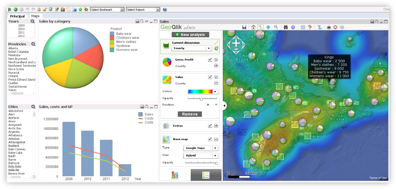 geoqlik v11 heatmap border