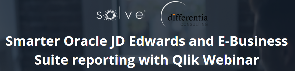 Smarter Oracle JD Edwards