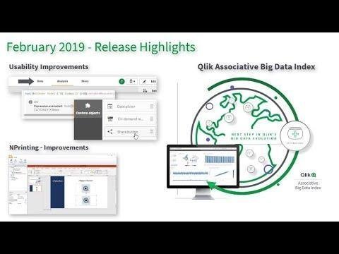 Qlik Sense Qlik NPrinting February 2019 Release Features