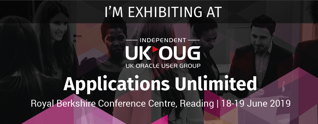 Differentia Consulting Exhibiting at UKOUG Applications Unlimited 2019